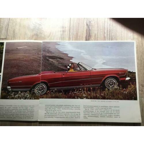 Autofolder Ford USA. 1966