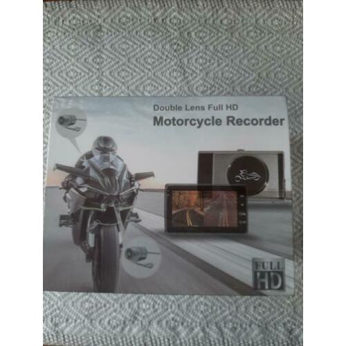 Motor camera Voorcam en Achtercam met scherm.