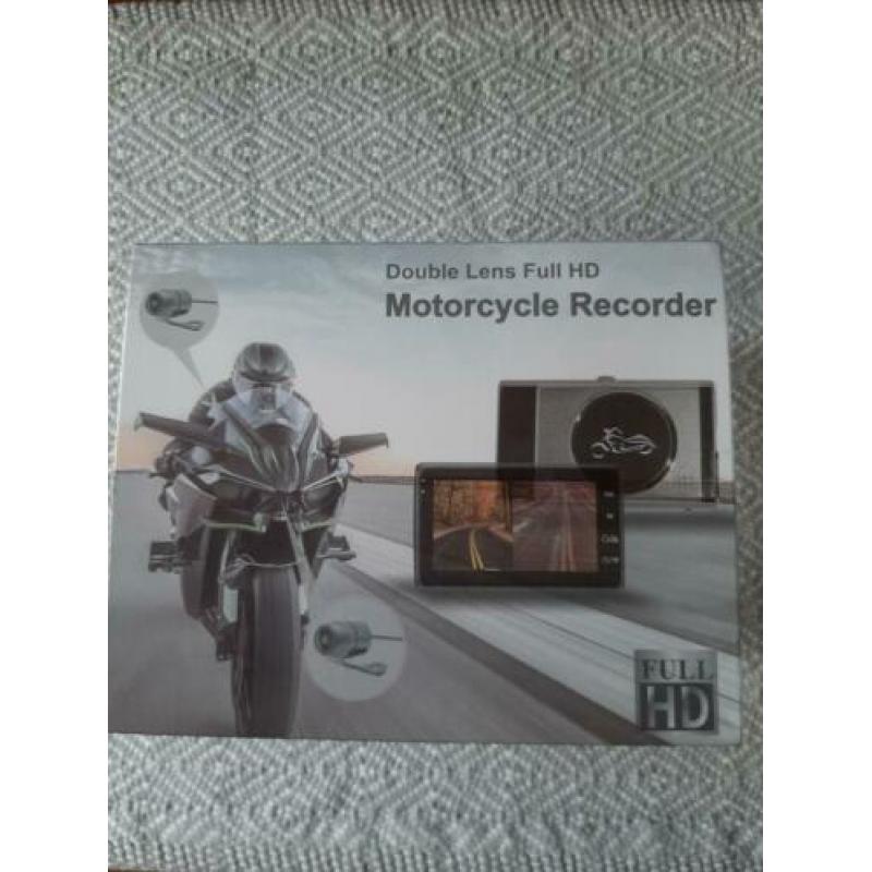 Motor camera Voorcam en Achtercam met scherm.