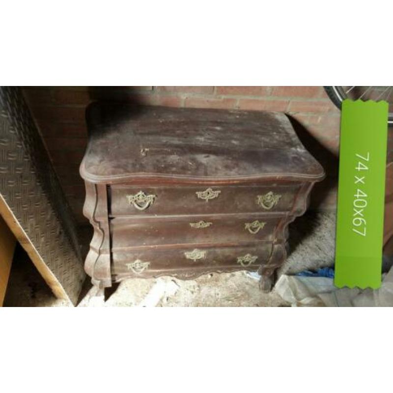 Oud buikkastje 74 x40 x 67