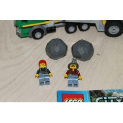 lego dieplader met graafmachine 4203