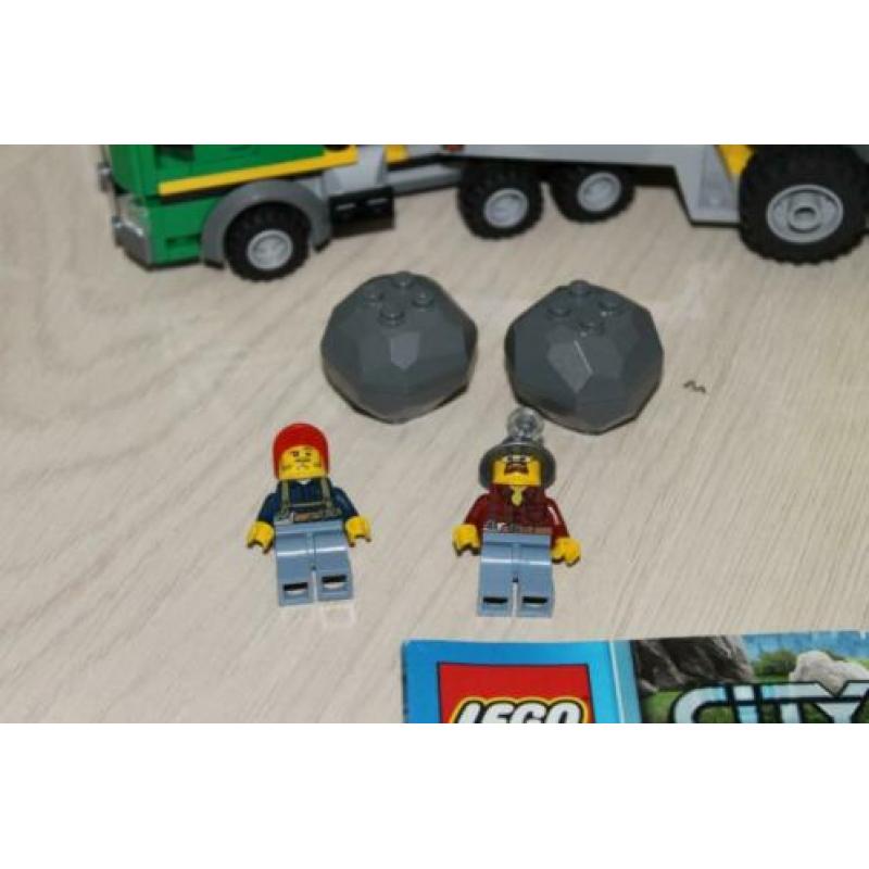lego dieplader met graafmachine 4203