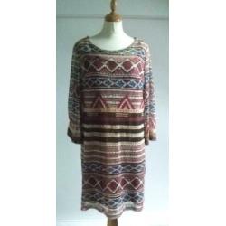 Leuke jurk van Caroline Biss met gestreepte print 44 / 46