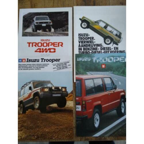 isuzu trooper partij folders