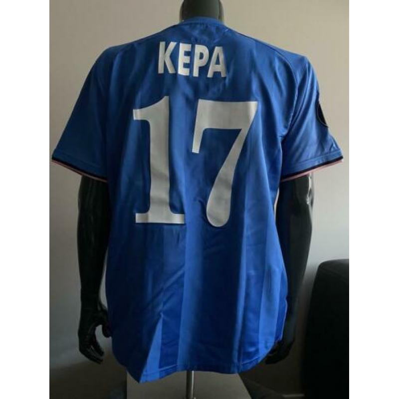 Getafe matchworn shirt UEFA Cup Kepa Blanco González