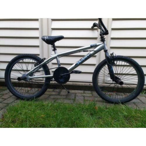 Graffiti BMX met nieuwe banden, 360 graden stuur, 4 voetsteu