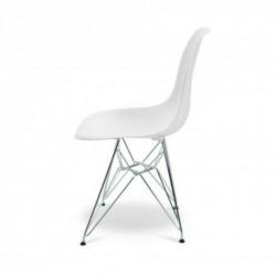 Eames stoel DSR *NIEUW* eetkamerstoel | kuipstoel *WIT*