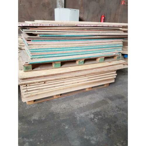 Platen hout