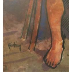 ==ca 1930==HERMAN BIELING 1887-1964==mannelijk naakt==