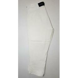 Tark'1 Capri broek 36/38 spierwit met 15% spandex zgan