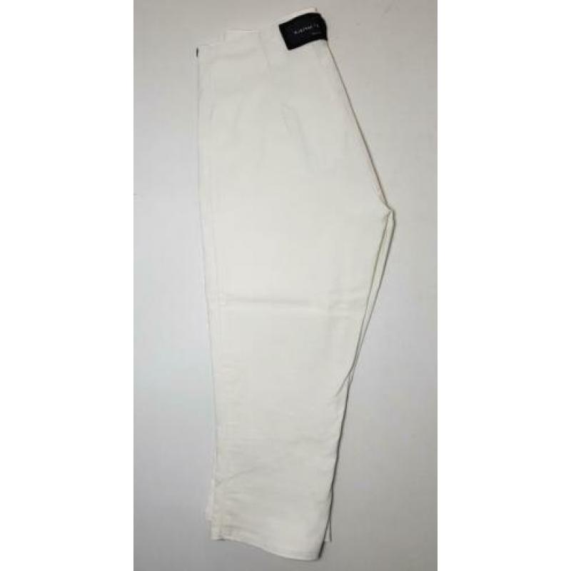 Tark'1 Capri broek 36/38 spierwit met 15% spandex zgan