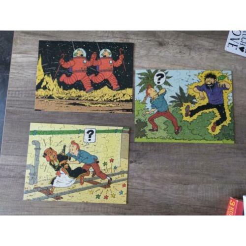 3 Kuifje puzzels