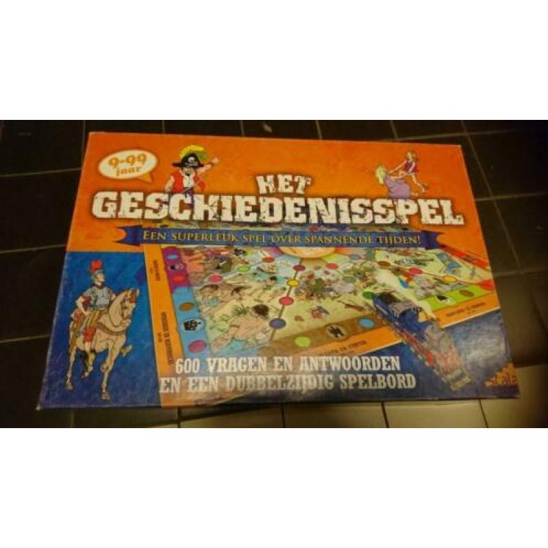 Het geschiedenisspel, een leerzaam en leuk bordspel!