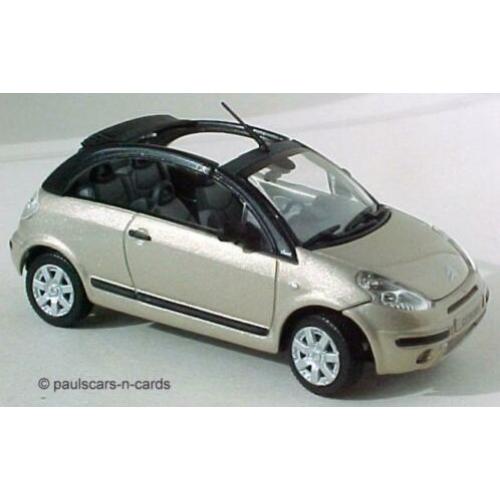 Citroën C3 Pluriel 2003 Sable, met. beige 1/43 Norev 155380