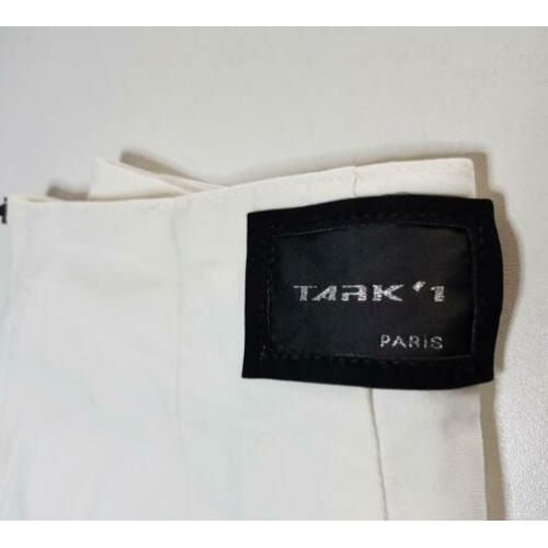 Tark'1 Capri broek 36/38 spierwit met 15% spandex zgan