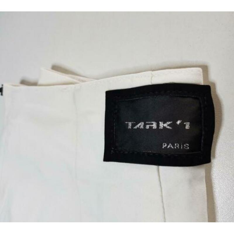 Tark'1 Capri broek 36/38 spierwit met 15% spandex zgan