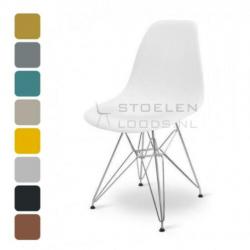 Eames stoel DSR *NIEUW* eetkamerstoel | kuipstoel *WIT*