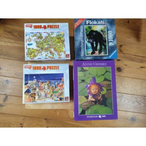 Diverse puzzels ravensburger en meer