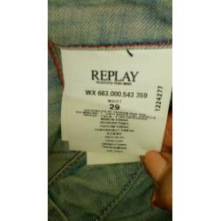 short korte broek Replay maat 29