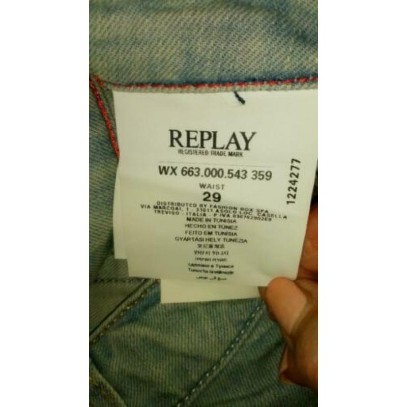 short korte broek Replay maat 29