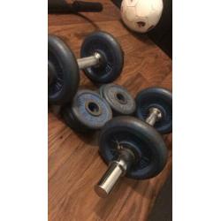 dumbbells ????