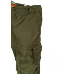 Dames Superdry Cargo Broek. Maat M. Kleur Army Groen