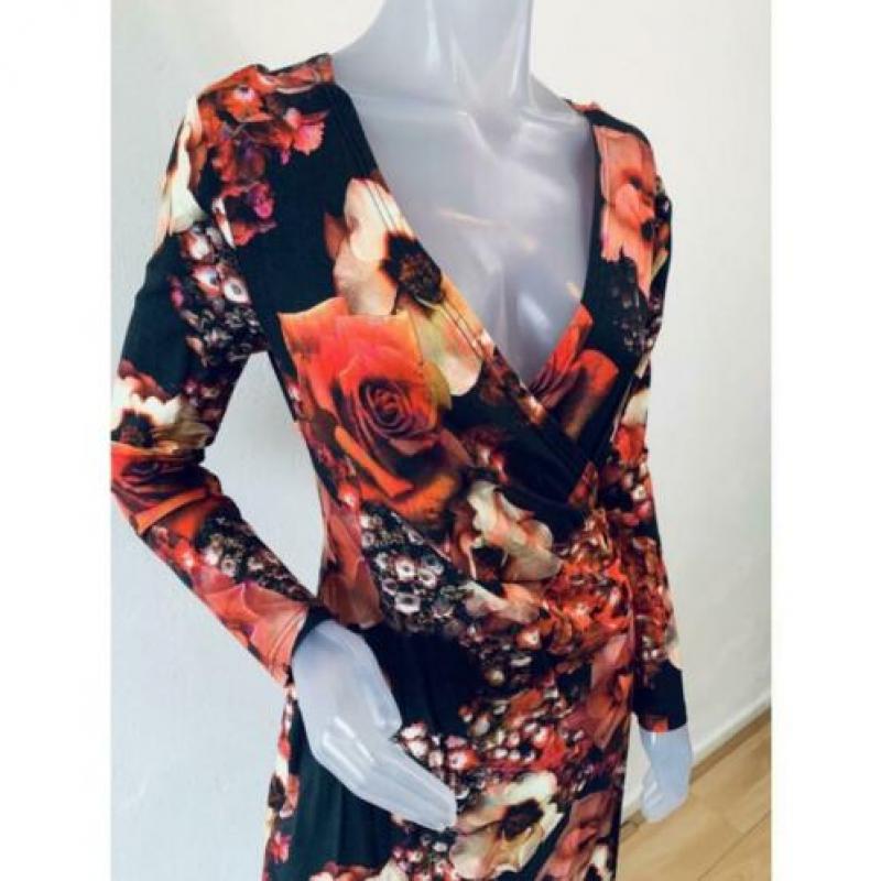 Amania M viscose stretch print jurkje - 40