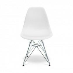 Eames stoel DSR *NIEUW* eetkamerstoel | kuipstoel *WIT*