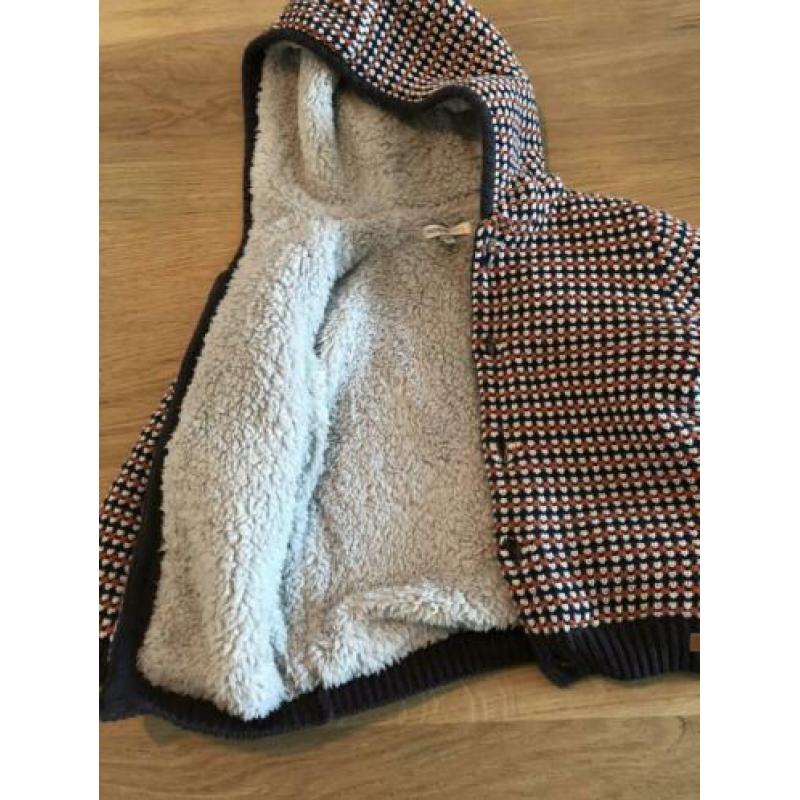 Noppies vest gevoerd maat 74