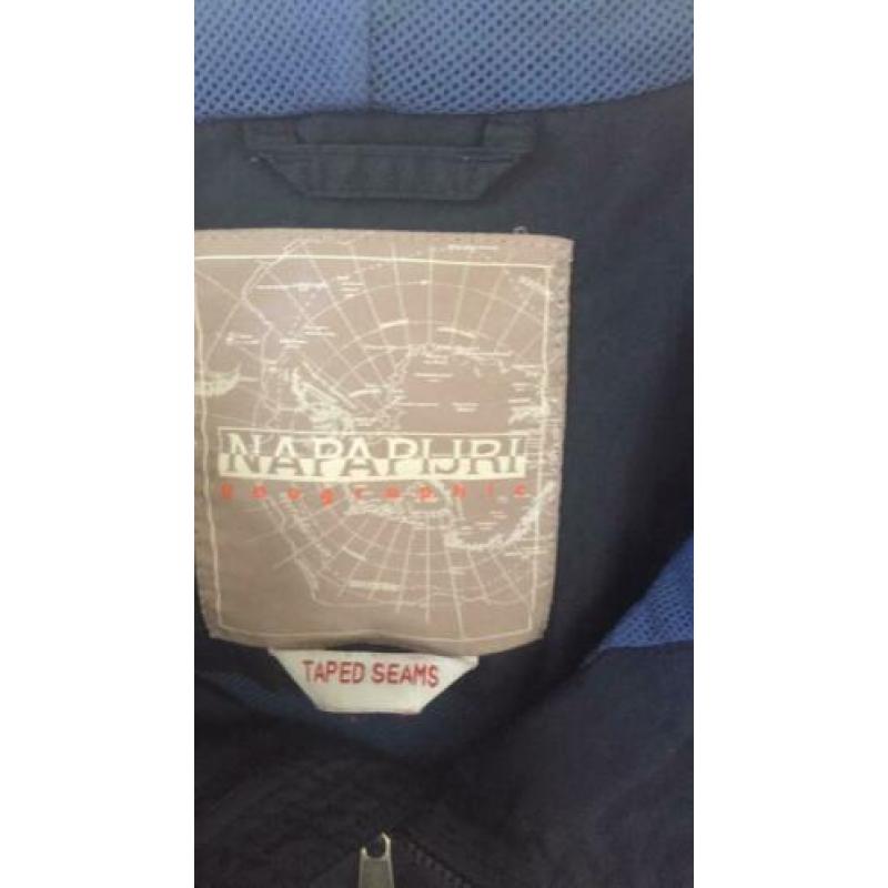 Napapijri zomer Jack jas Maat M navy blauw