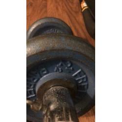 dumbbells ????
