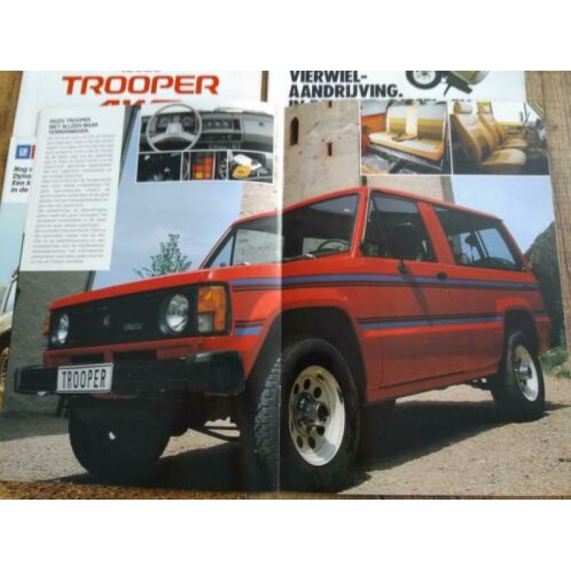 isuzu trooper partij folders