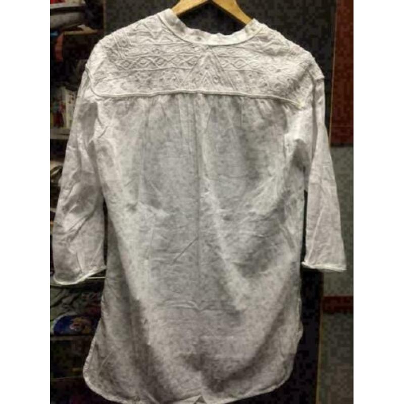 Wit zara blouse, maat; m