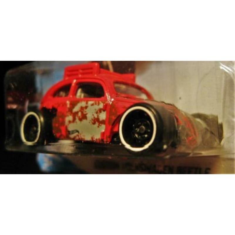 Heel fijn VW VOLKSWAGEN KEVER BRIL DRAGSTER HOT WHEELS 1/64