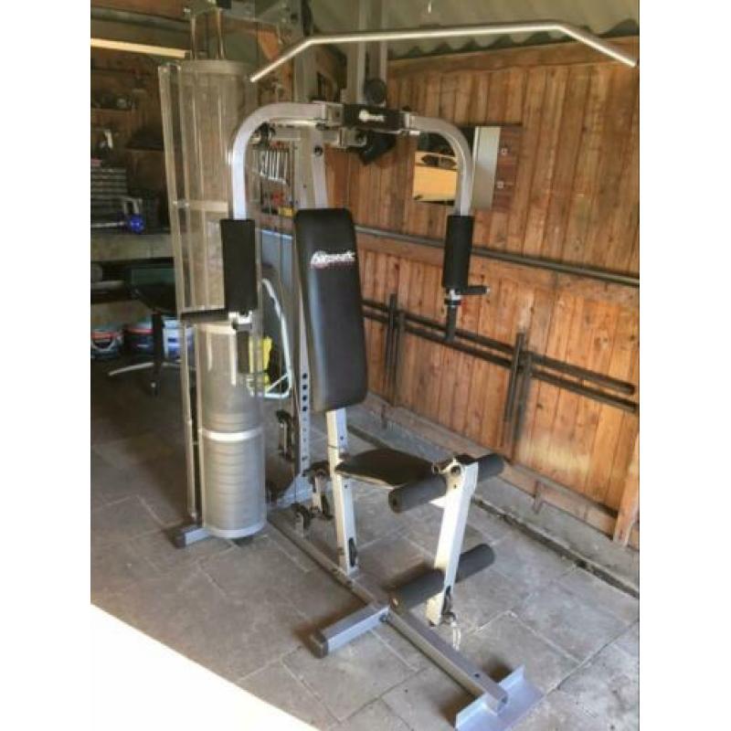 Krachtstation lat pulley halterbank