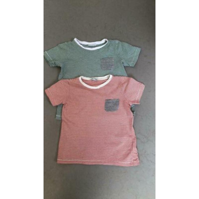 2 t-shirts van Cos maat 110-116