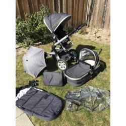 Joolz kinderwagen denim