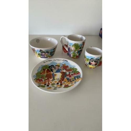 Blond Amsterdam servies Efteling, sneeuwwitje