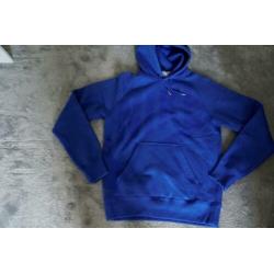 Mooie nieuwe blauwe hoody van nike mt. s/m