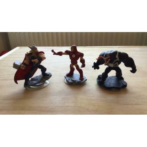 Disney infinity Thor, Iron man en Venom