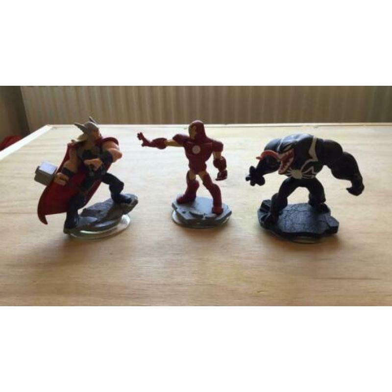 Disney infinity Thor, Iron man en Venom