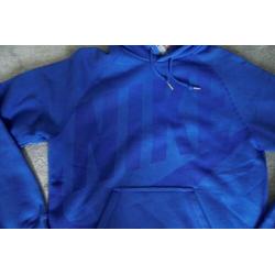 Mooie nieuwe blauwe hoody van nike mt. s/m