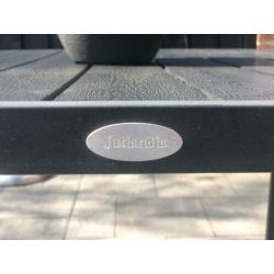 Zwarte jutlandia tuintafel