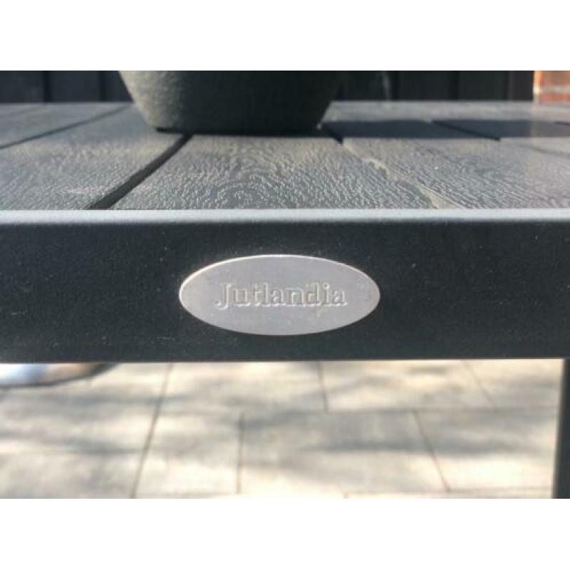 Zwarte jutlandia tuintafel
