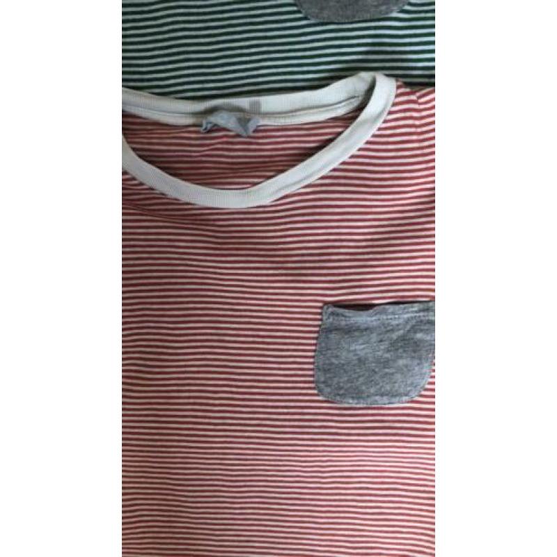 2 t-shirts van Cos maat 110-116