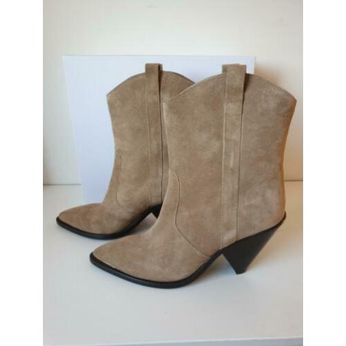 Enkellaarsjes Toral beige maat 41 NIEUW
