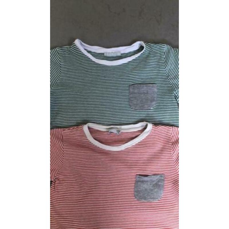 2 t-shirts van Cos maat 110-116