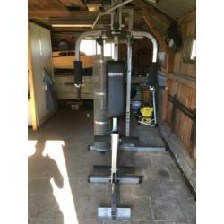 Krachtstation lat pulley halterbank