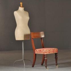 Antieke stoelen / Stel van 8 Engelse vroeg Victoriaanse e...