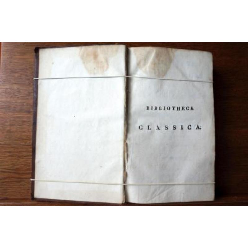 1816. Antiek Boek. Bibliotheca Classica Italiaans